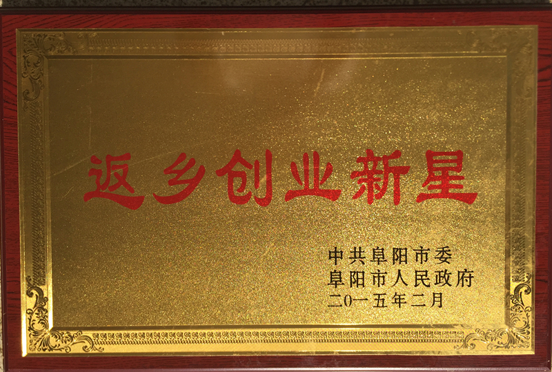 返乡创业新星