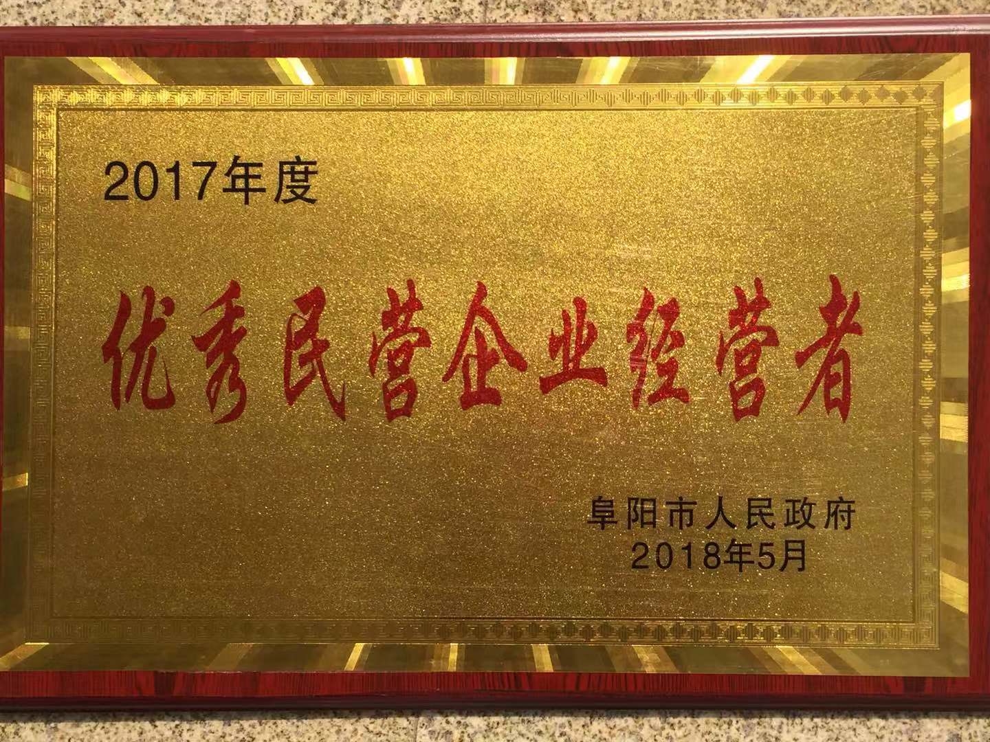 优秀民营企业经营者